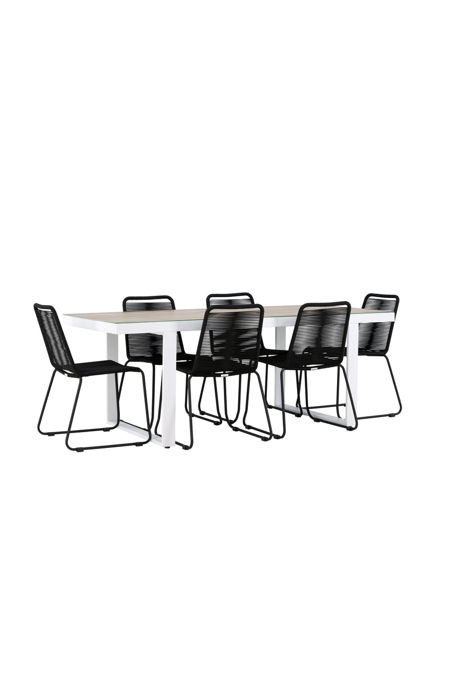 Merlo Rektangulær Spisegruppe 