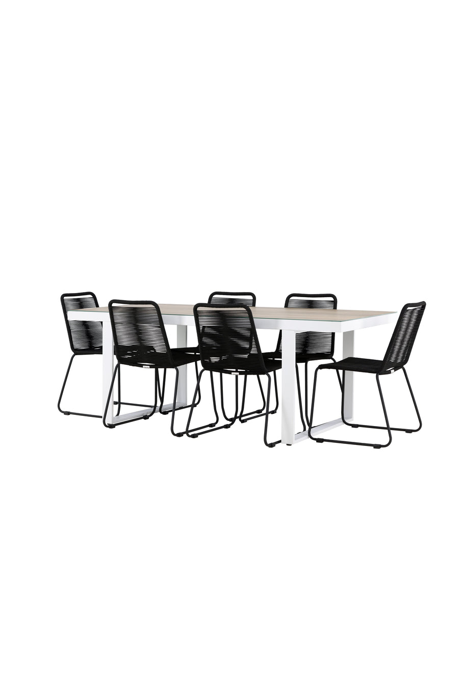 Merlo Rektangulær Spisegruppe 
