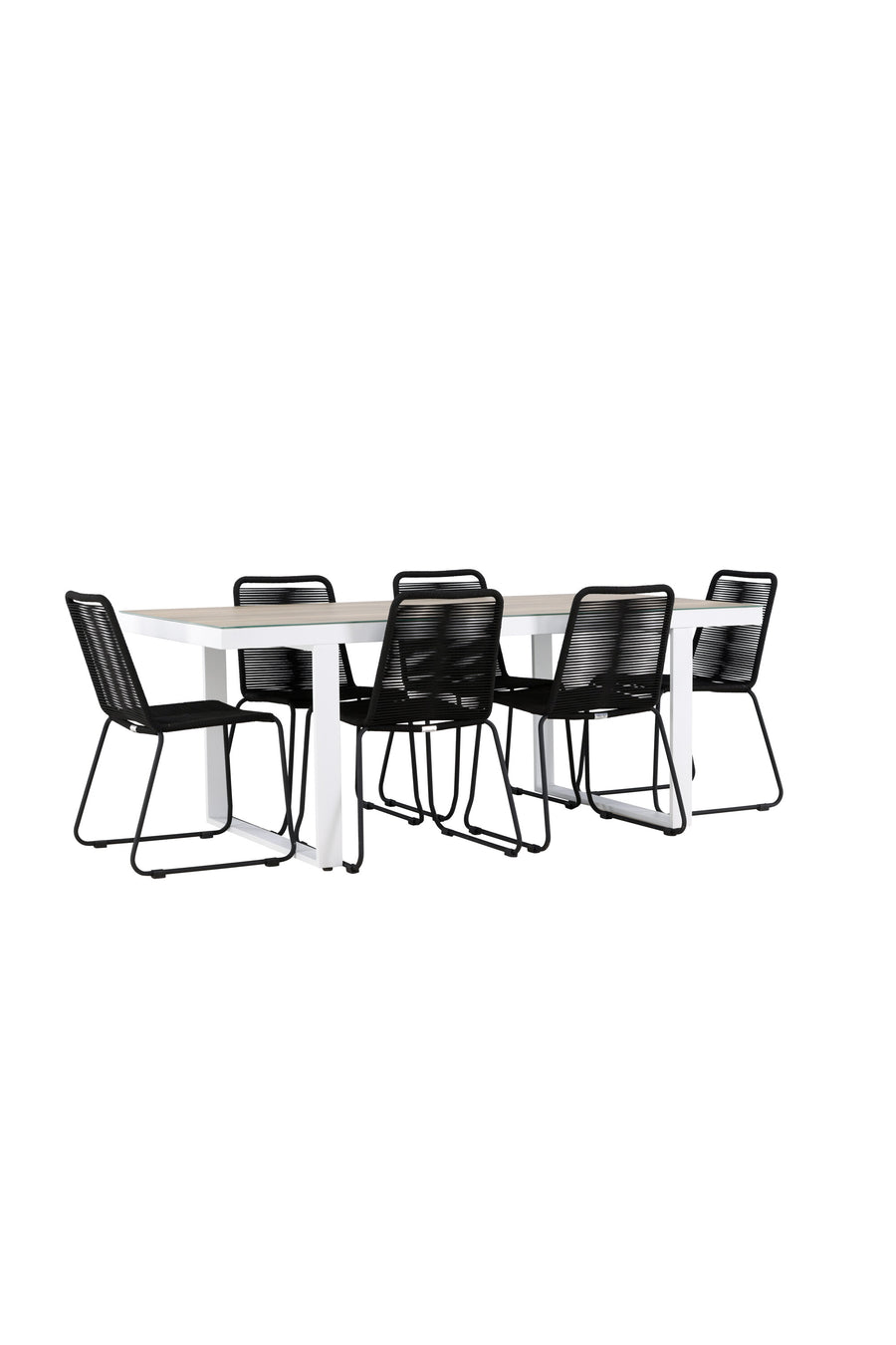 Merlo Rektangulær Spisegruppe 