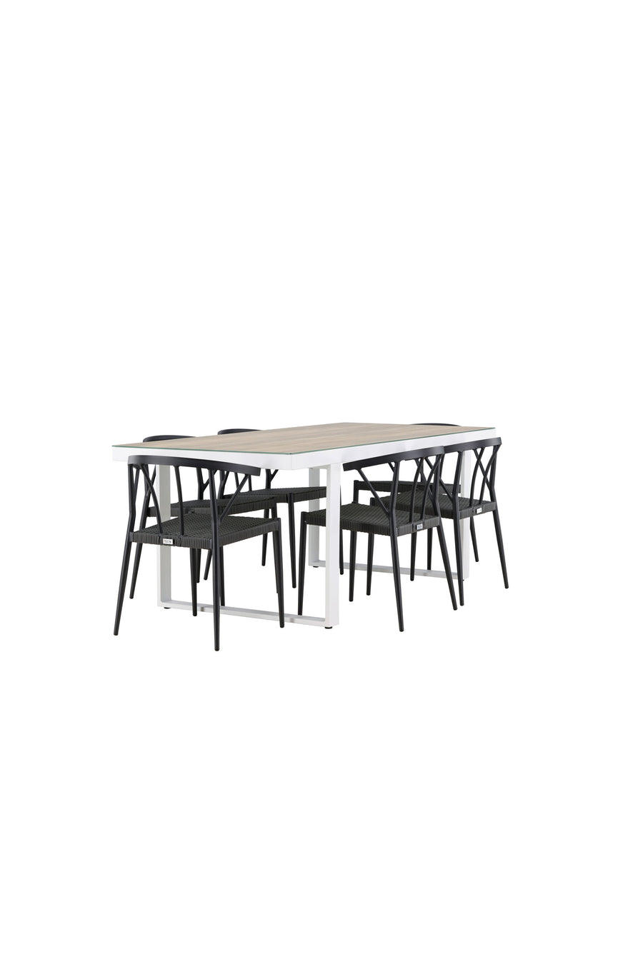 Merlo Rektangulær Spisegruppe 