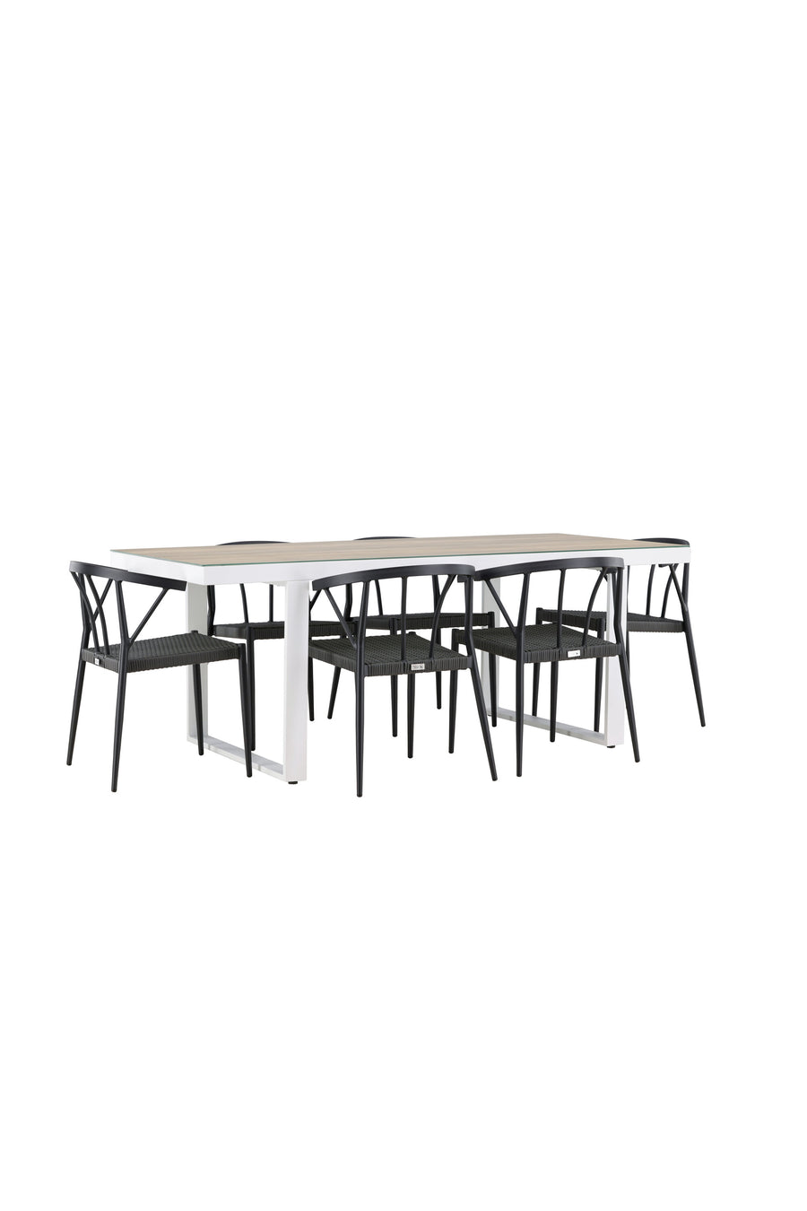 Merlo Rektangulær Spisegruppe 