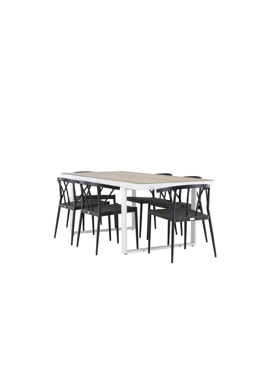 Merlo Rektangulær Spisegruppe 