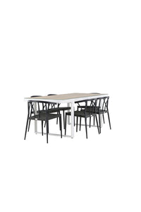 Merlo Rektangulær Spisegruppe 
