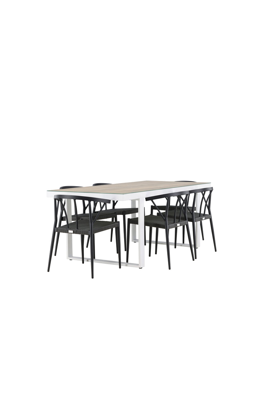 Merlo Rektangulær Spisegruppe 