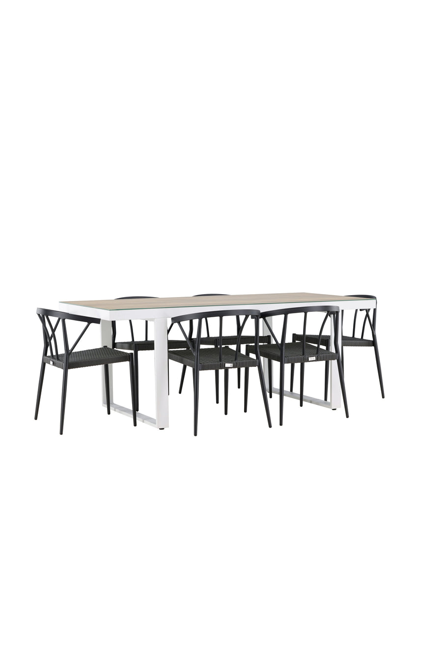 Merlo Rektangulær Spisegruppe 