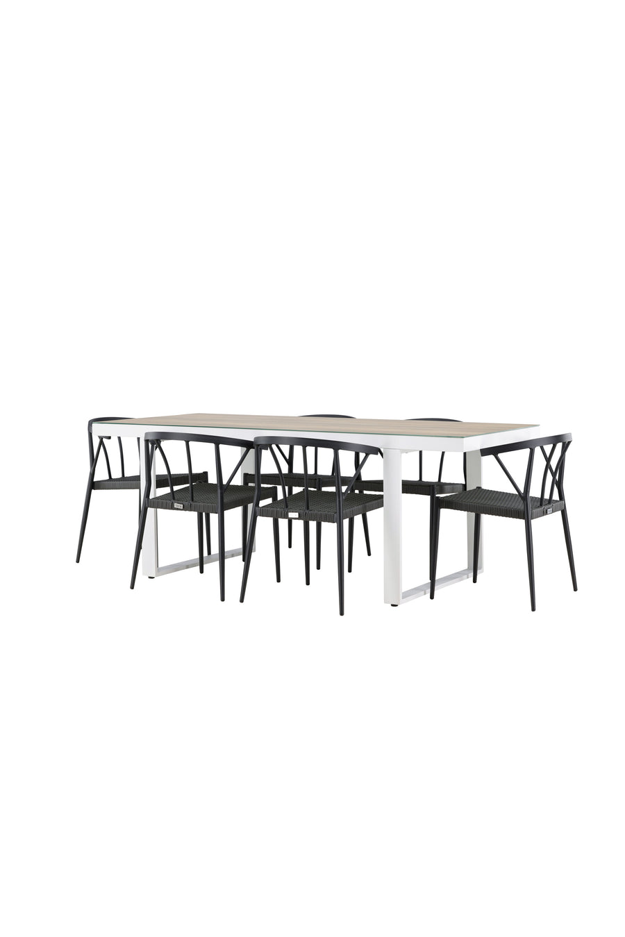 Merlo Rektangulær Spisegruppe 