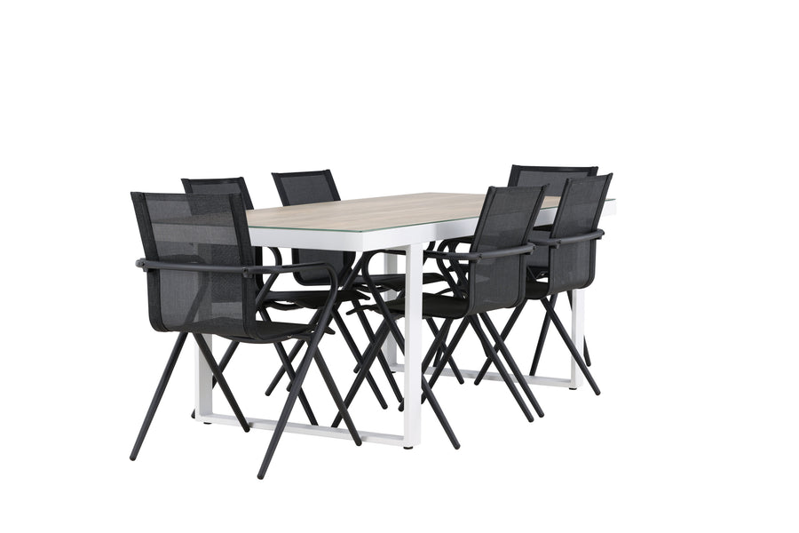 Merlo Rektangulær Spisegruppe 