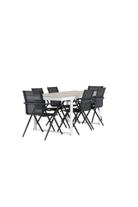 Merlo Rektangulær Spisegruppe 