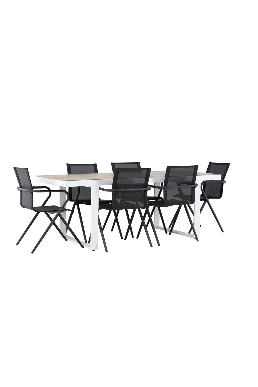 Merlo Rektangulær Spisegruppe 