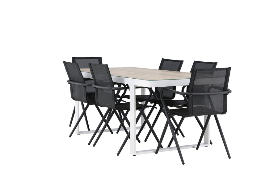 Merlo Rektangulær Spisegruppe 