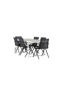 Merlo Rektangulær Spisegruppe 