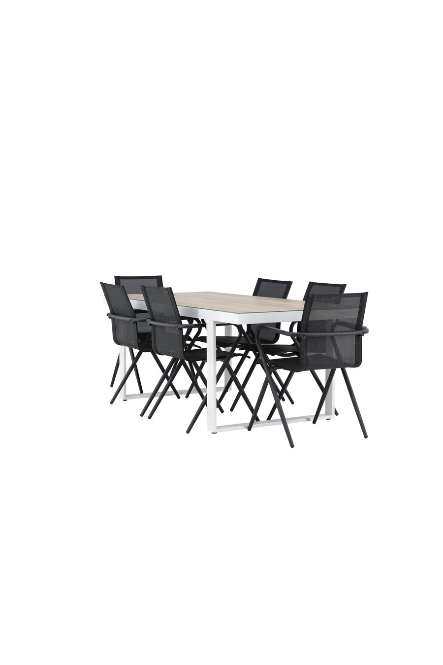 Merlo Rektangulær Spisegruppe 