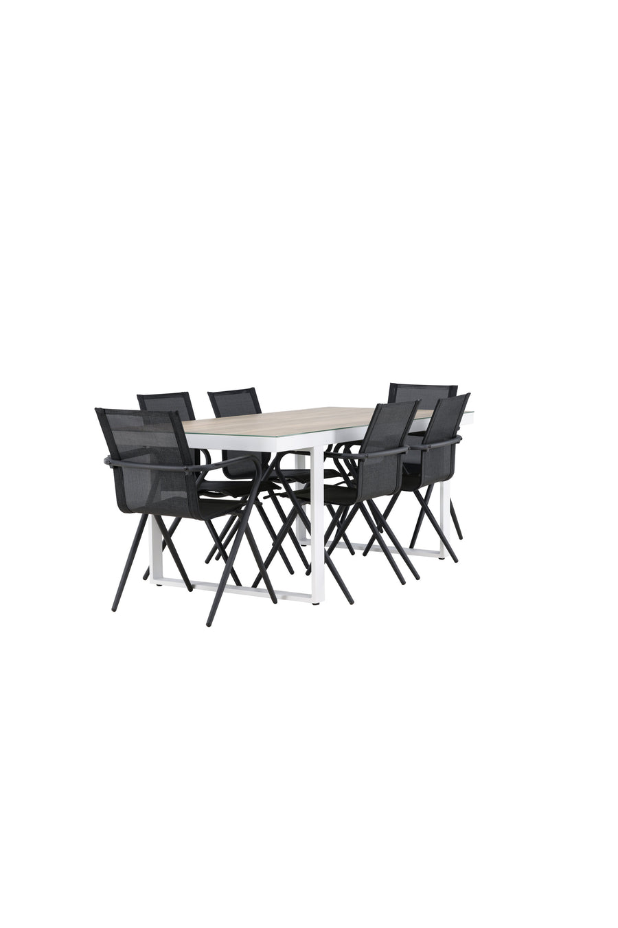 Merlo Rektangulær Spisegruppe 