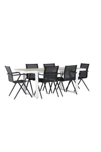 Merlo Rektangulær Spisegruppe 