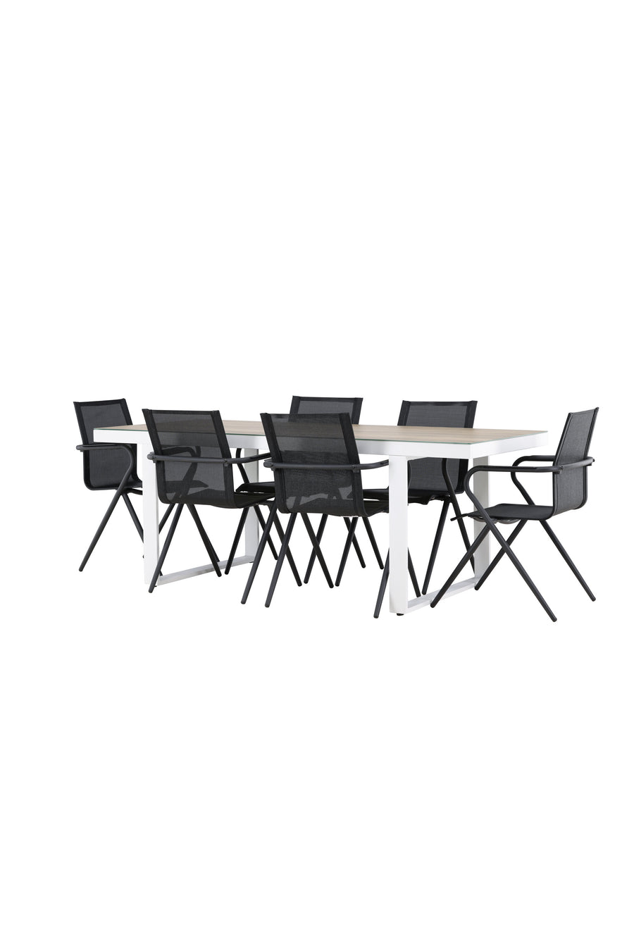 Merlo Rektangulær Spisegruppe 