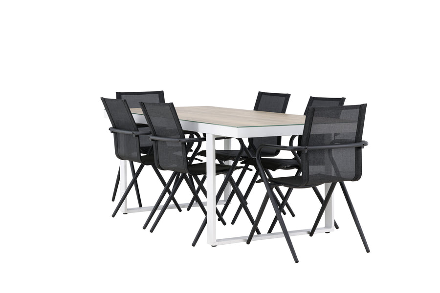 Merlo Rektangulær Spisegruppe 