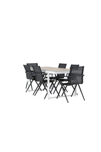 Merlo Rektangulær Spisegruppe 