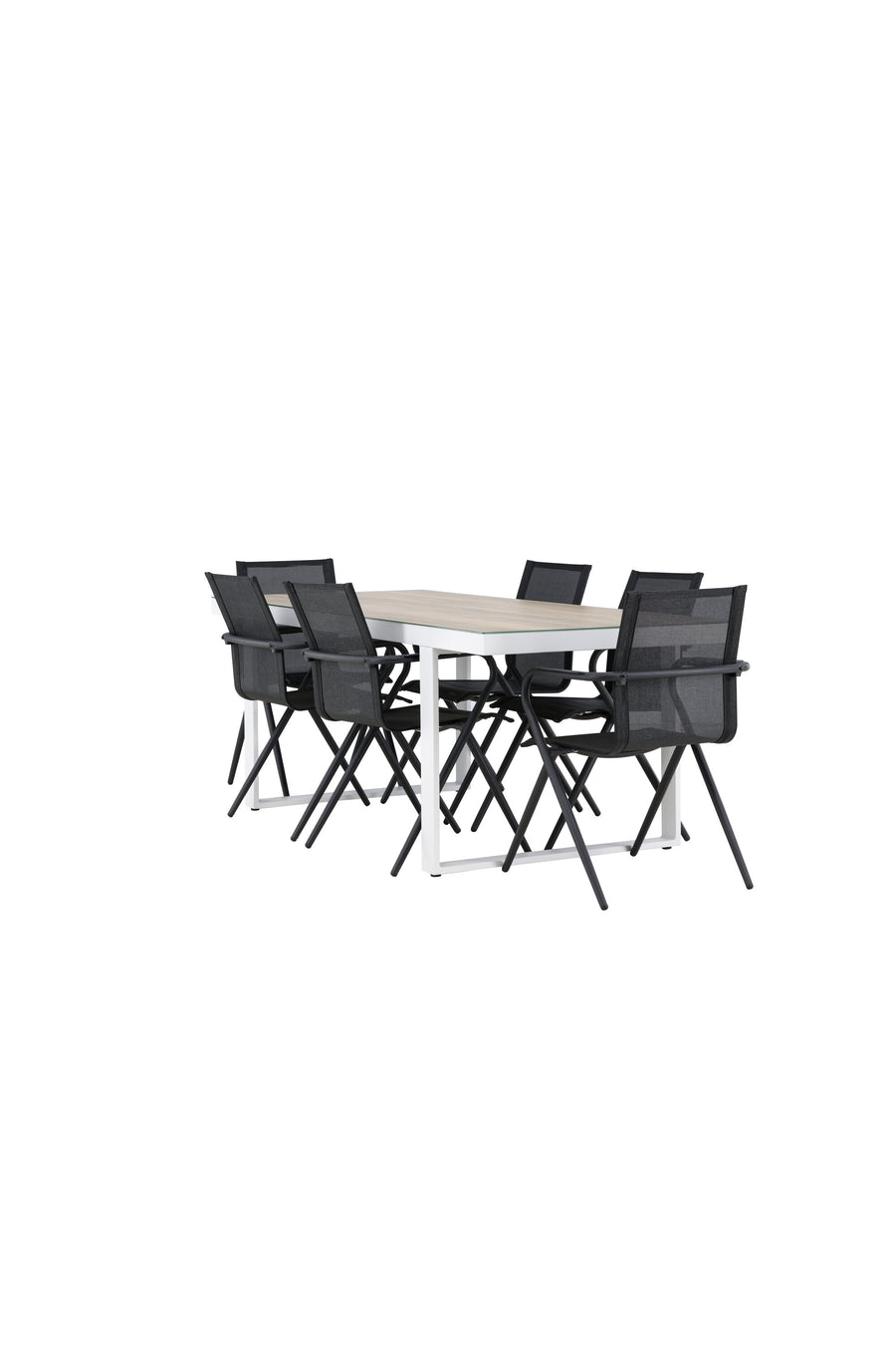 Merlo Rektangulær Spisegruppe 