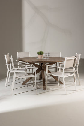 Rosario Rund Spisegruppe 