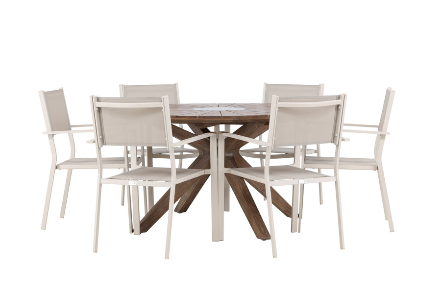 Rosario Rund Spisegruppe 