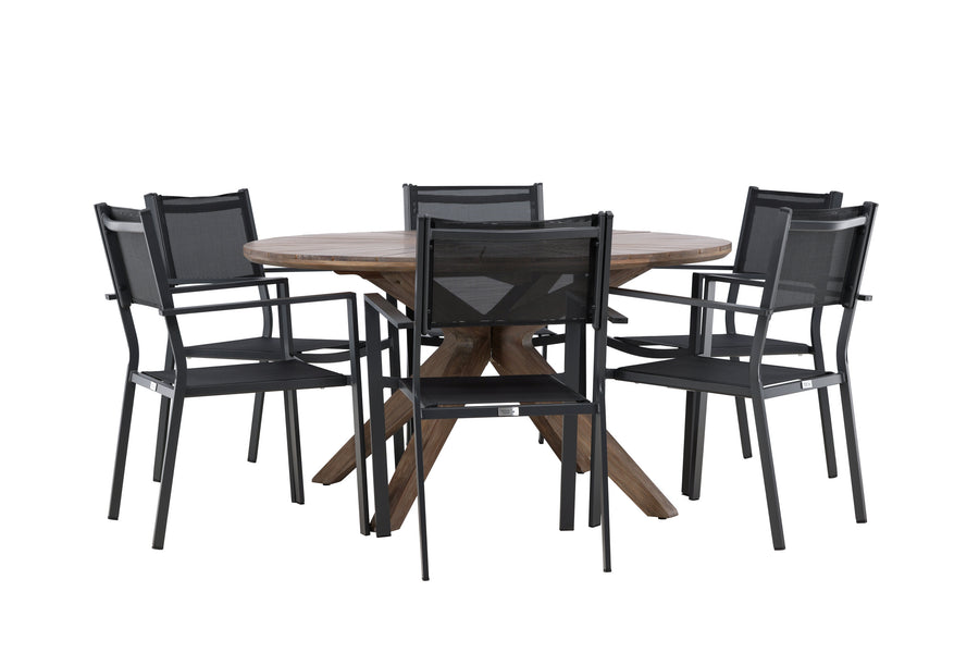Rosario Rund Spisegruppe 