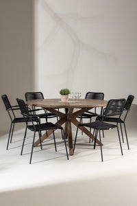 Rosario Rund Spisegruppe 