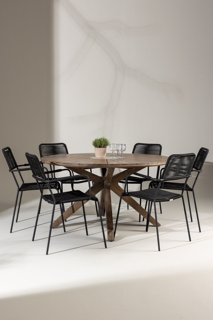 Rosario Rund Spisegruppe 