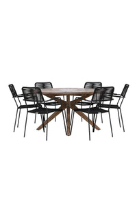 Rosario Rund Spisegruppe 