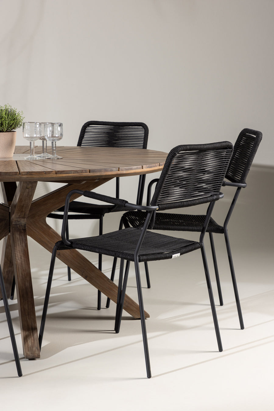 Rosario Rund Spisegruppe 