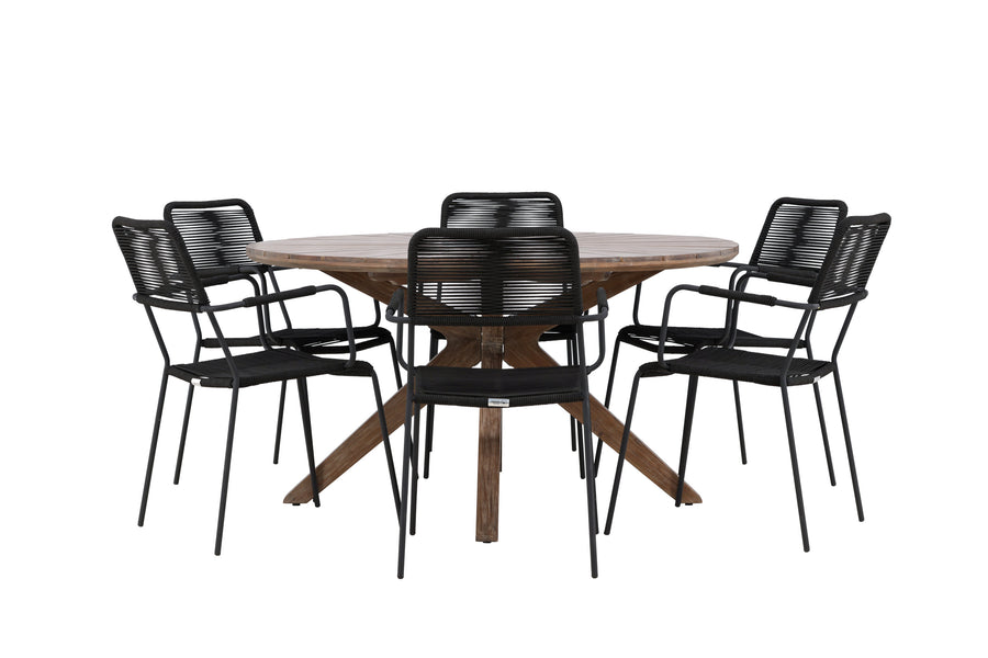 Rosario Rund Spisegruppe 
