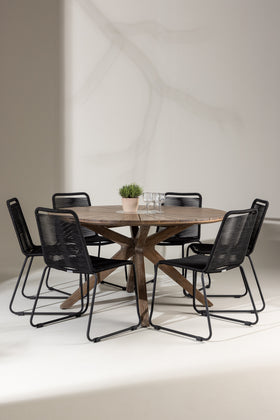 Rosario Rund Spisegruppe 