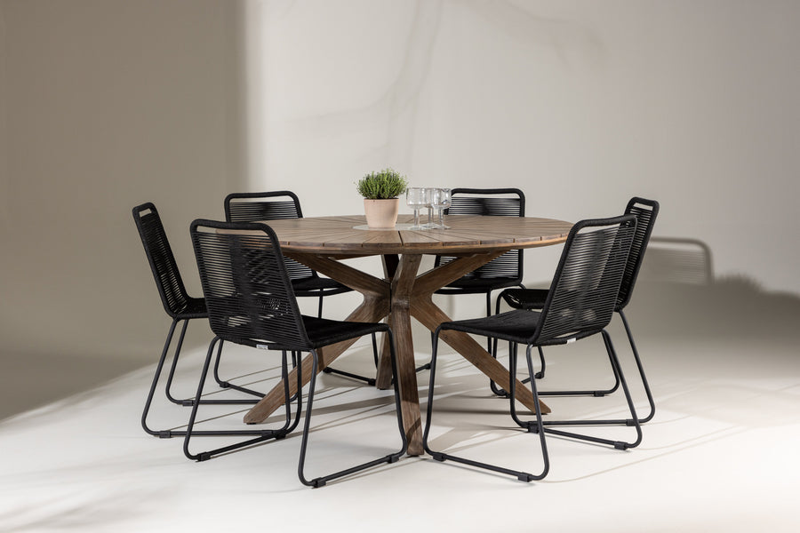 Rosario Rund Spisegruppe 
