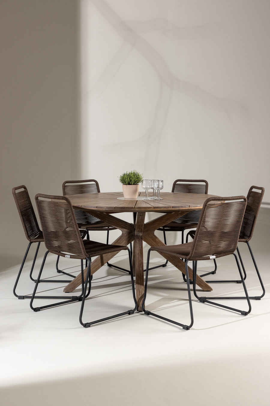 Rosario Rund Spisegruppe 