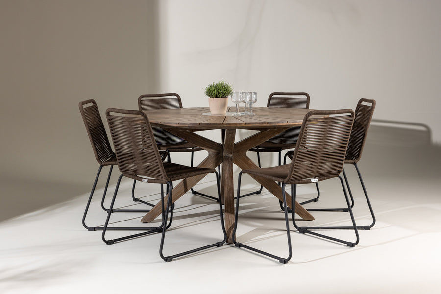 Rosario Rund Spisegruppe 