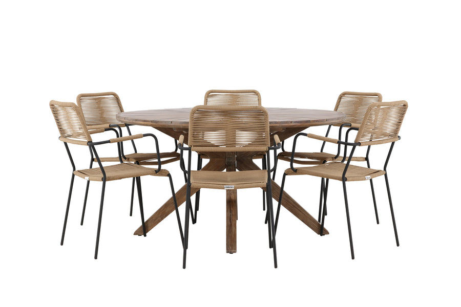 Rosario Rund Spisegruppe 