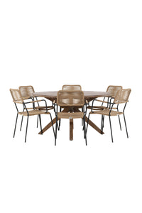 Rosario Rund Spisegruppe 