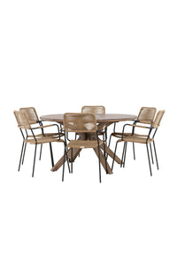 Rosario Rund Spisegruppe 