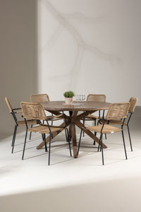 Rosario Rund Spisegruppe 