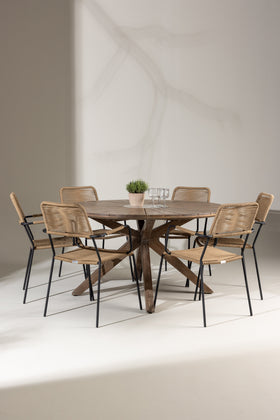 Rosario Rund Spisegruppe 