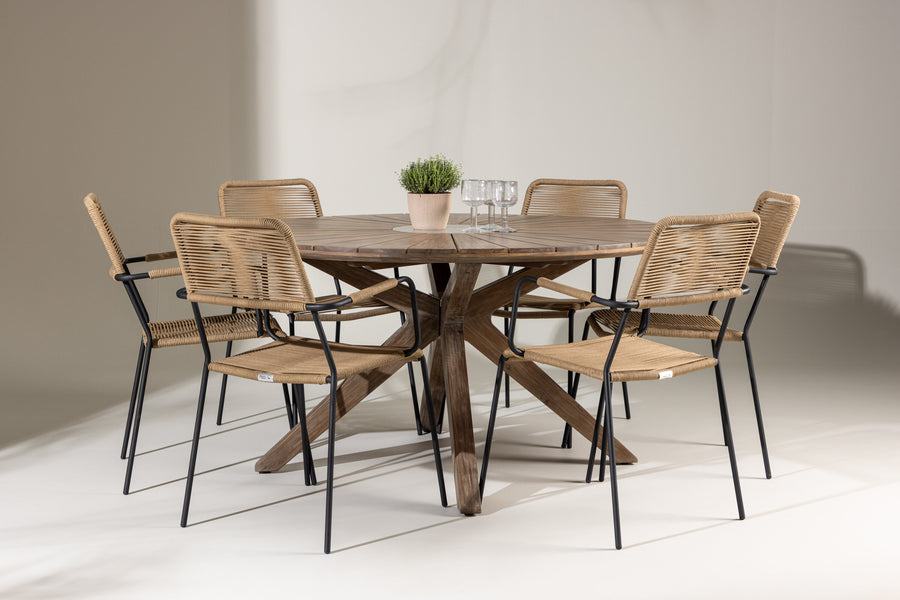 Rosario Rund Spisegruppe 