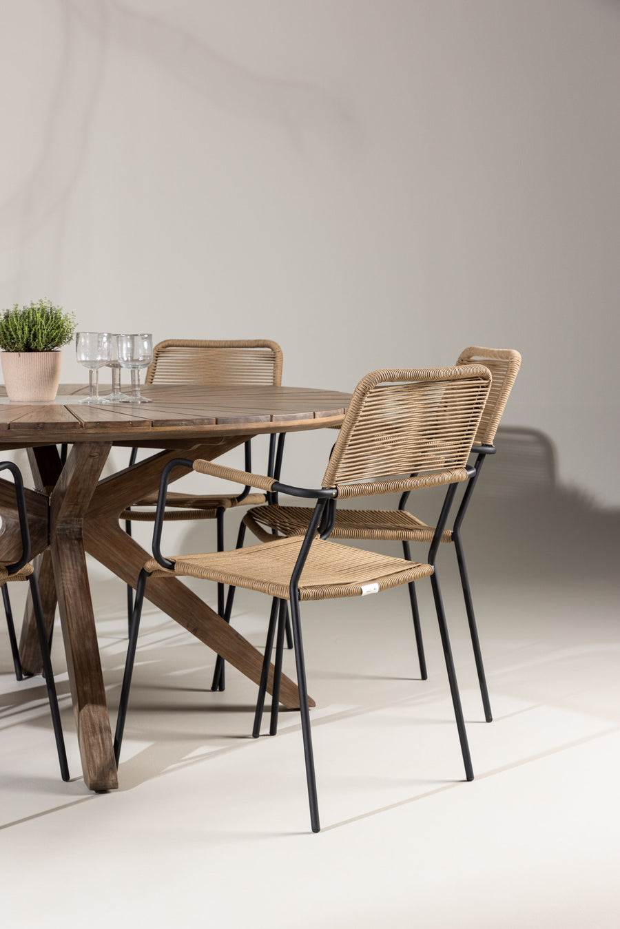 Rosario Rund Spisegruppe 