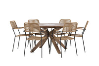 Rosario Rund Spisegruppe 