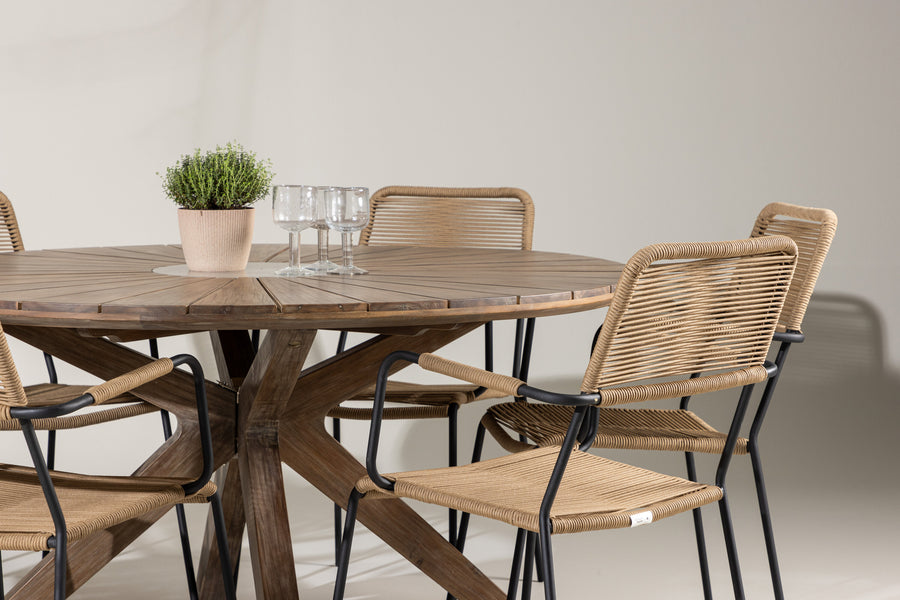 Rosario Rund Spisegruppe 