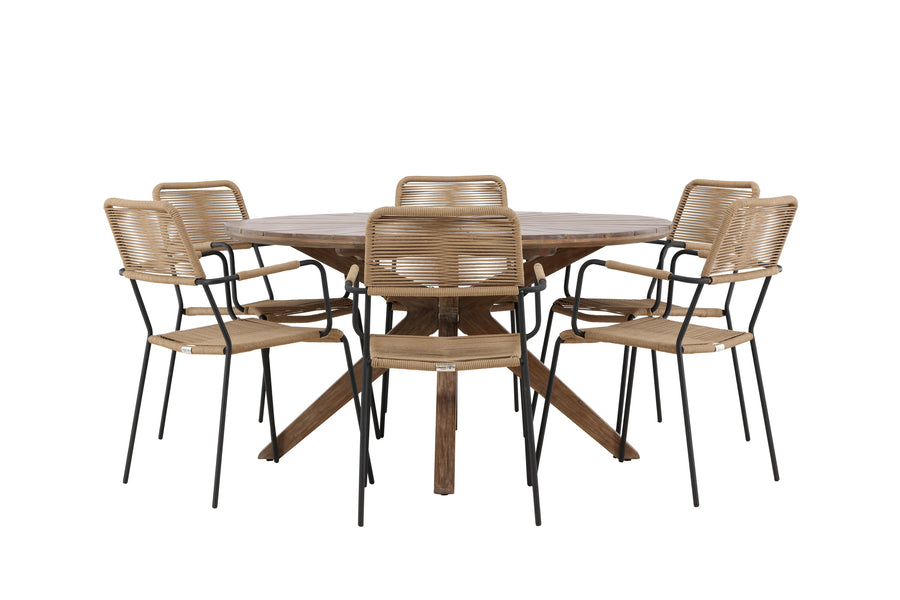 Rosario Rund Spisegruppe 