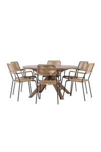 Rosario Rund Spisegruppe 