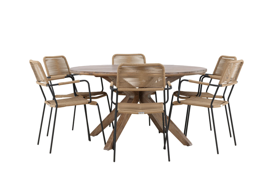 Rosario Rund Spisegruppe 