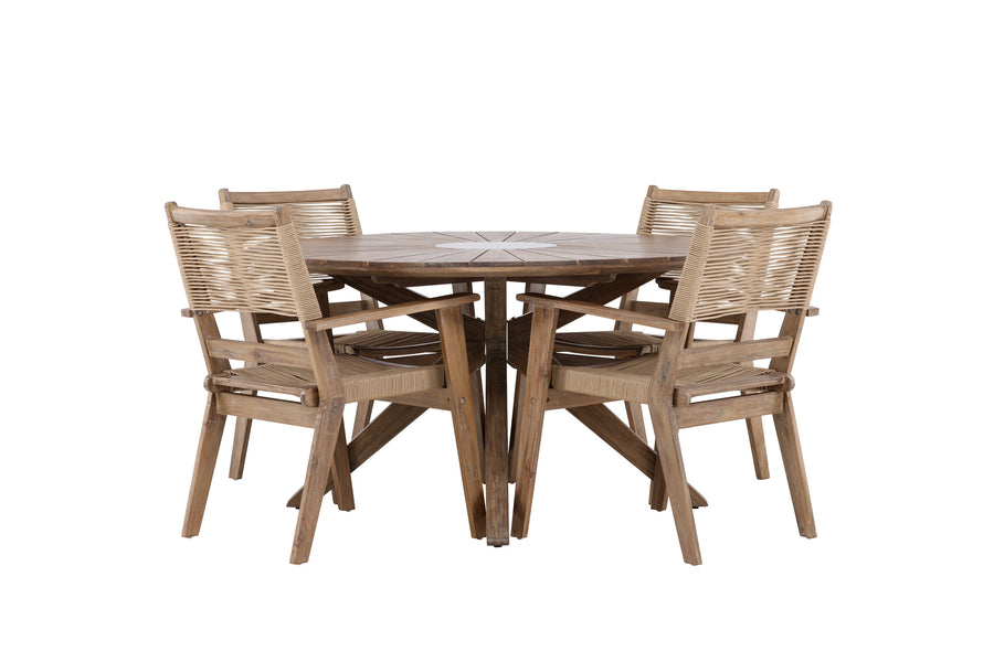 Rosario Rund Spisegruppe 