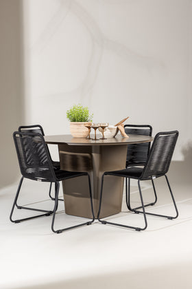 Santa Fe Rund Spisegruppe 