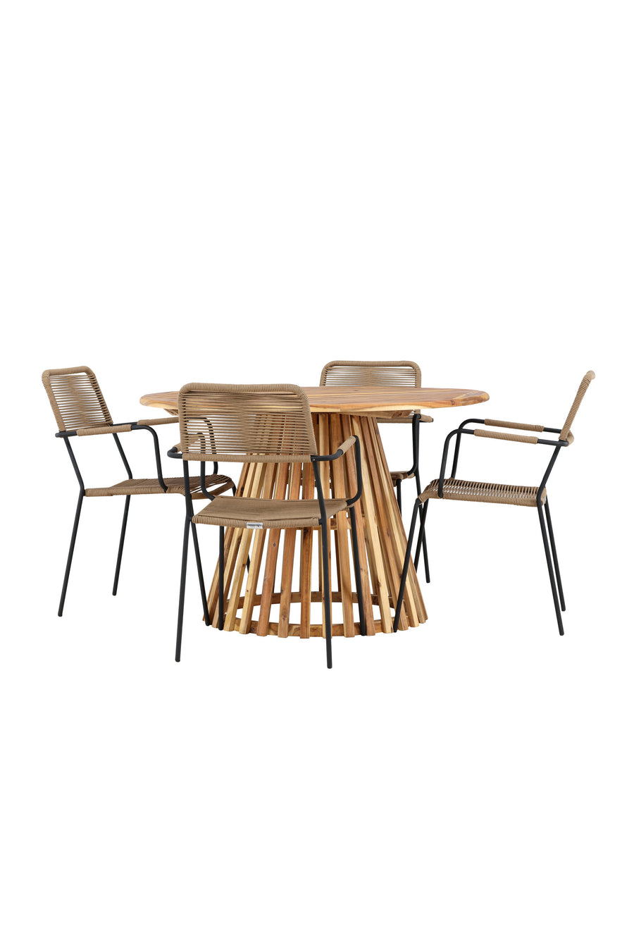 Lumpur Rund Spisegruppe 