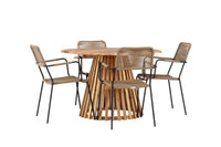 Lumpur Rund Spisegruppe 
